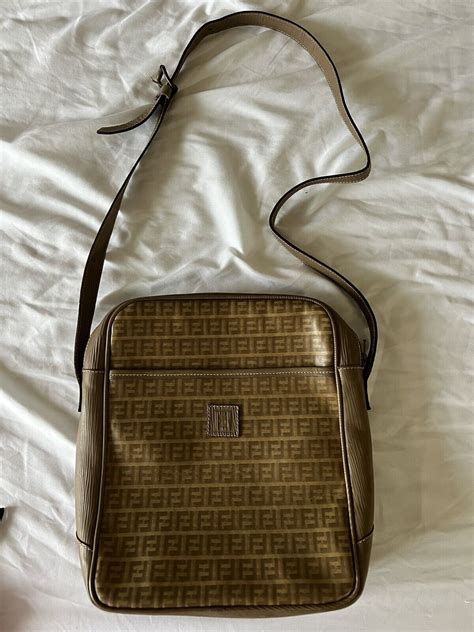 classic fendi handbag|authentic vintage fendi crossbody bag.